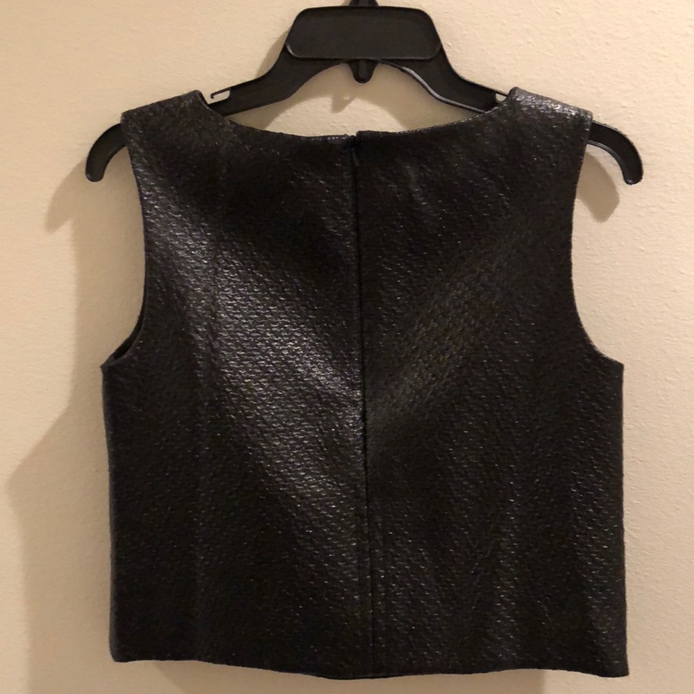 Banana Republic Soft Pleather Vest